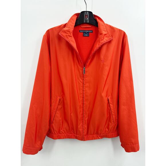 Ralph Lauren Women's Golf Jacket Orange Sz M Medium - Picture 1 of 8